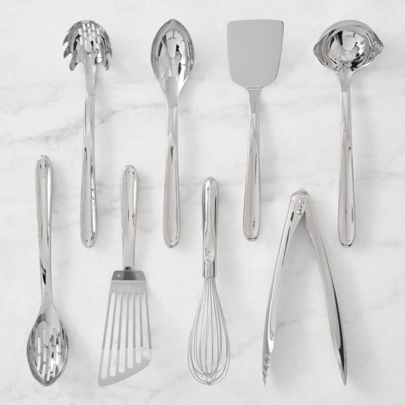 All-Clad Precision Stainless-Steel Utensils, Set of 8 S97429970