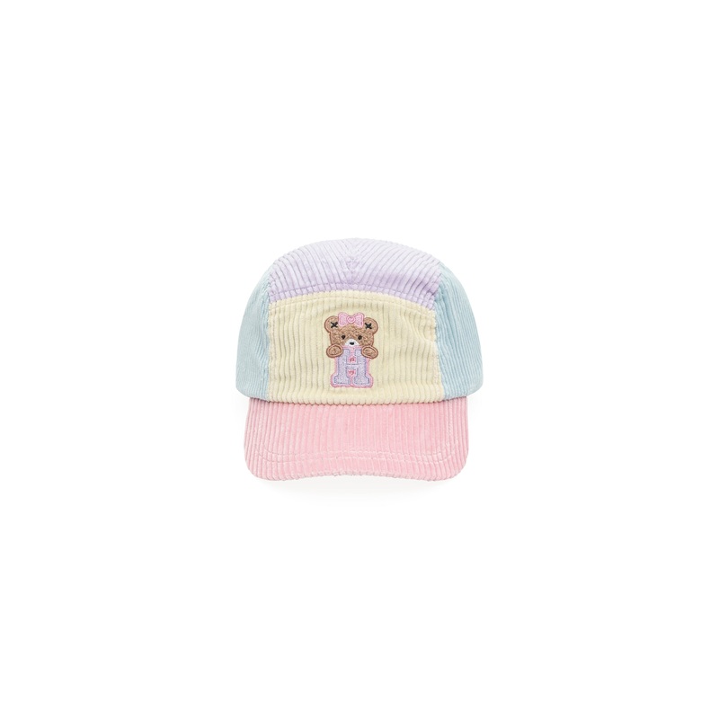 BLUSH COLOUR BLOCK CORD CAP