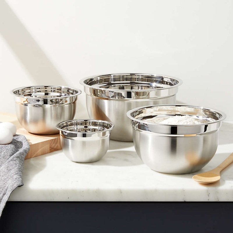 4-Piece Stainless Steel Bowls S97461188