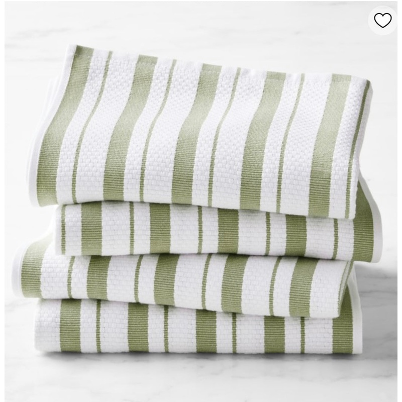 Williams Sonoma Classic Stripe Towels, Set of 4 S97427129