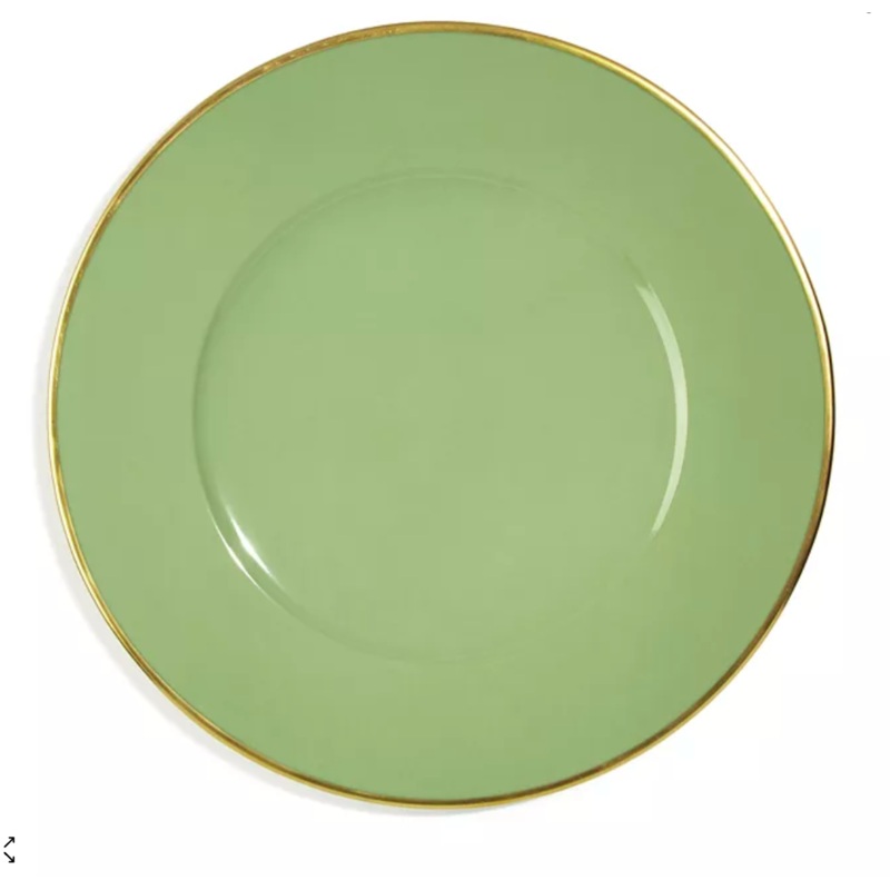 Anna Weatherley Mint Green Charger