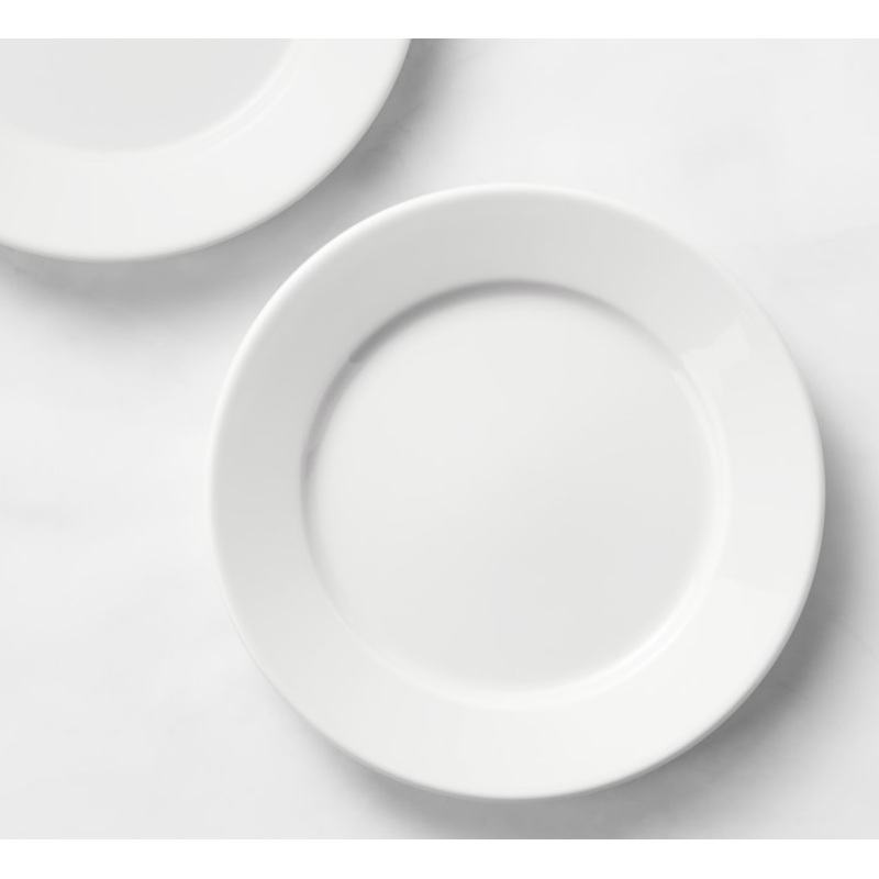 Apilco Tradition Porcelain Salad Plates Set of 4 S97420565