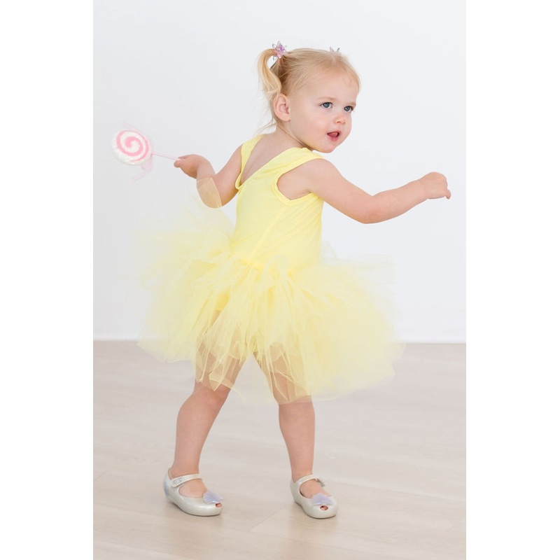 Yellow Tank Tutu Leotard