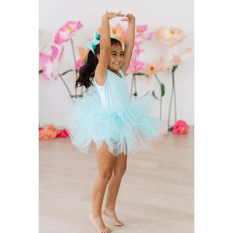 Aqua Tank Tutu Leotard