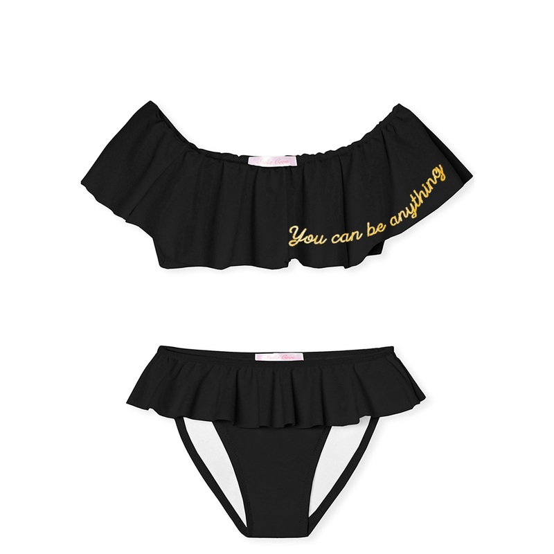 “You Can Be Anything” Black Bikini