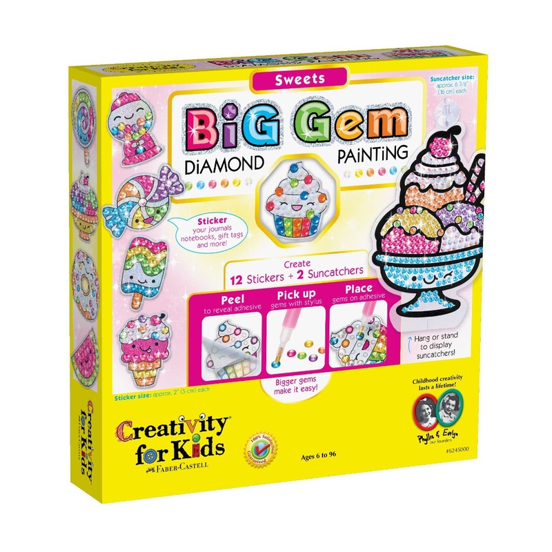 Creativity for Kids 6245 Big Gem Diamond Painting Sweets