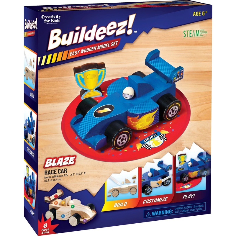 Creativity For Kids 6460 Buildeez Race Car Blaze