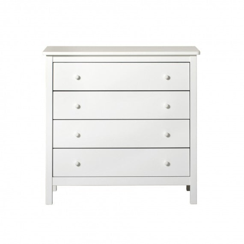 Seaside Kommode mit 4 Schubladen, wei