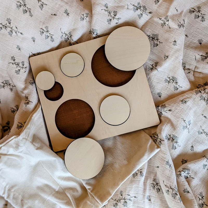 Wooden Puzzle – Circles