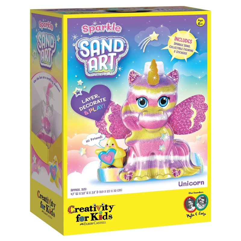 Creativity For Kids 6394 Sparkle Sand Art Unicorn