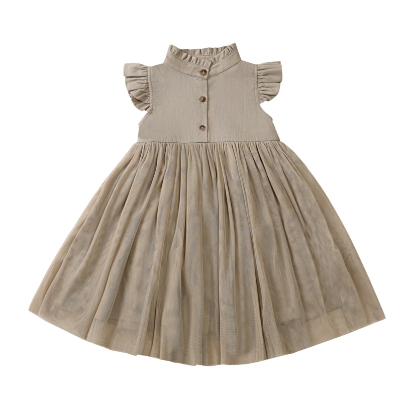 Fleurance Dress | Taupe