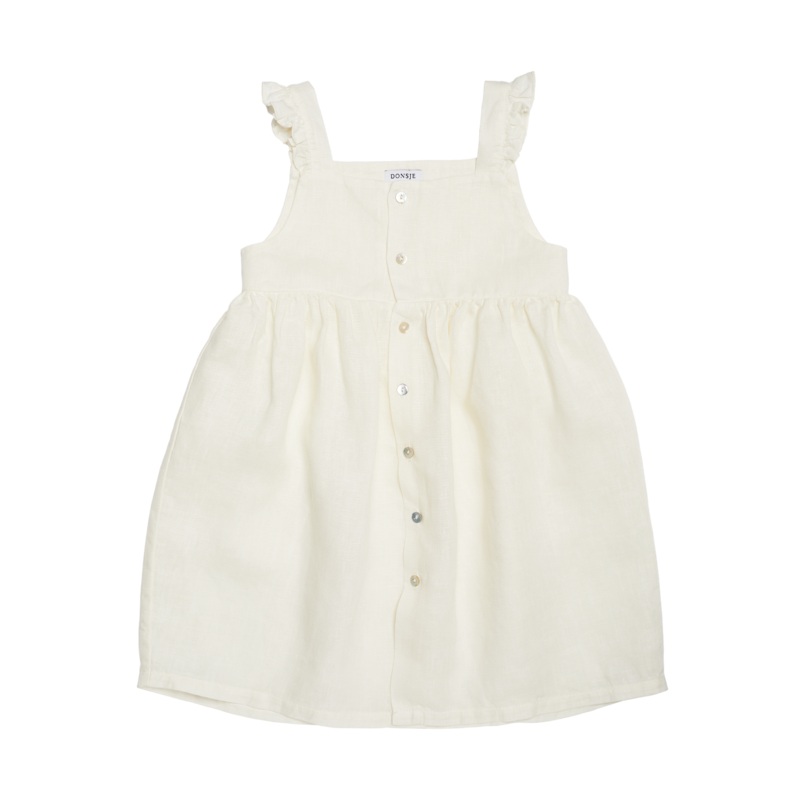 Floor Linen Dress | Soft Lily