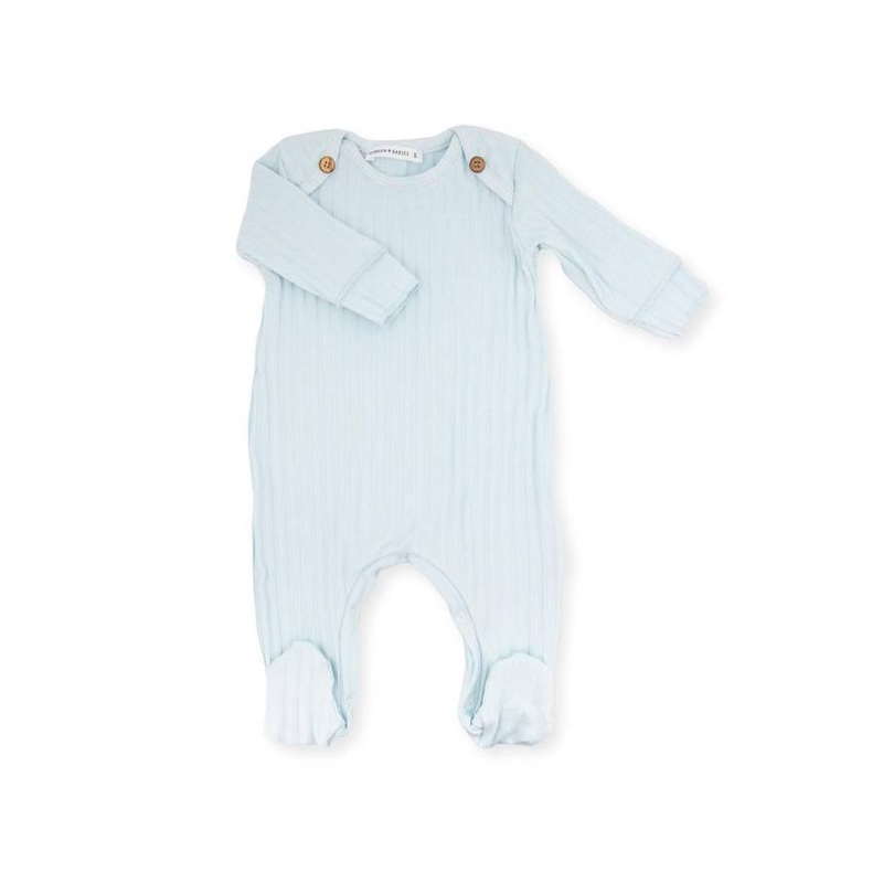 Jumpsuit with feet – Light Blue 03