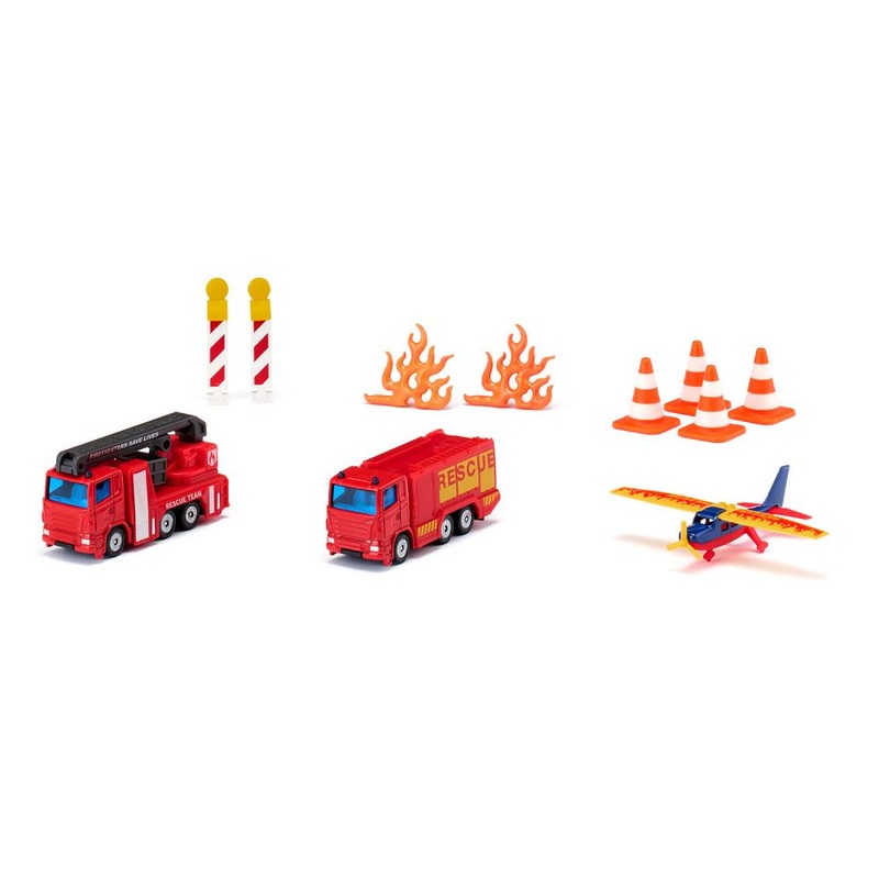 SIKU 6330 Gift Set Fire Brigade