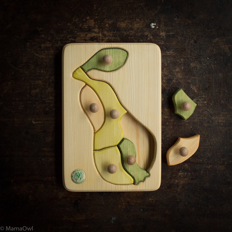 Wooden Puzzle – Pear