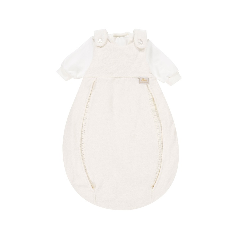 Baby-Mxchen mit Belftungssystem Frottier/ wei Gre 74