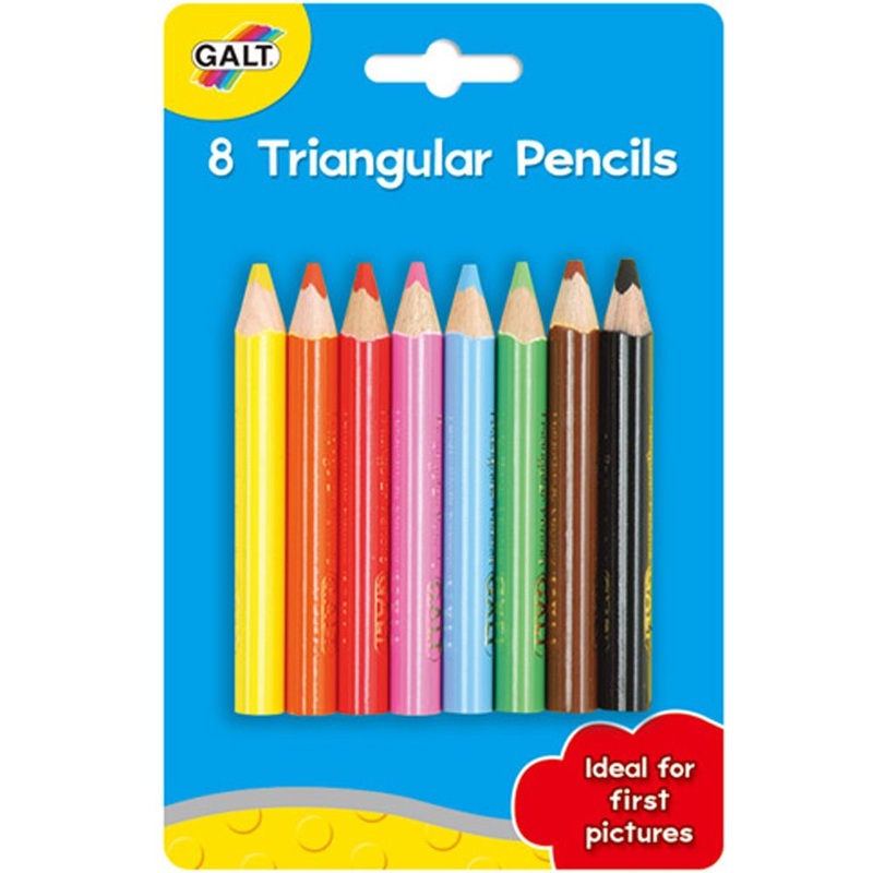 Galt 8 Triangular Pencils