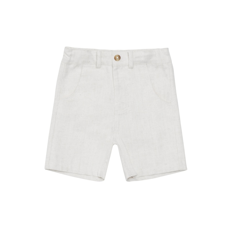 Panier Shorts | White Sand Melange