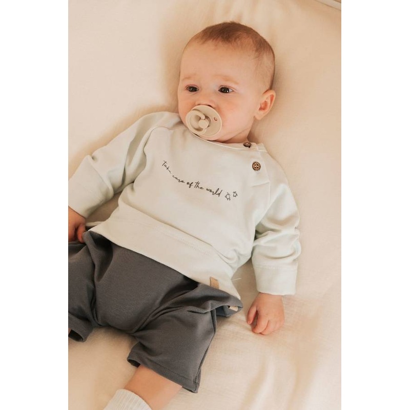 ‘Take care’ sweater – BLUE BLUSH 125 – emotional