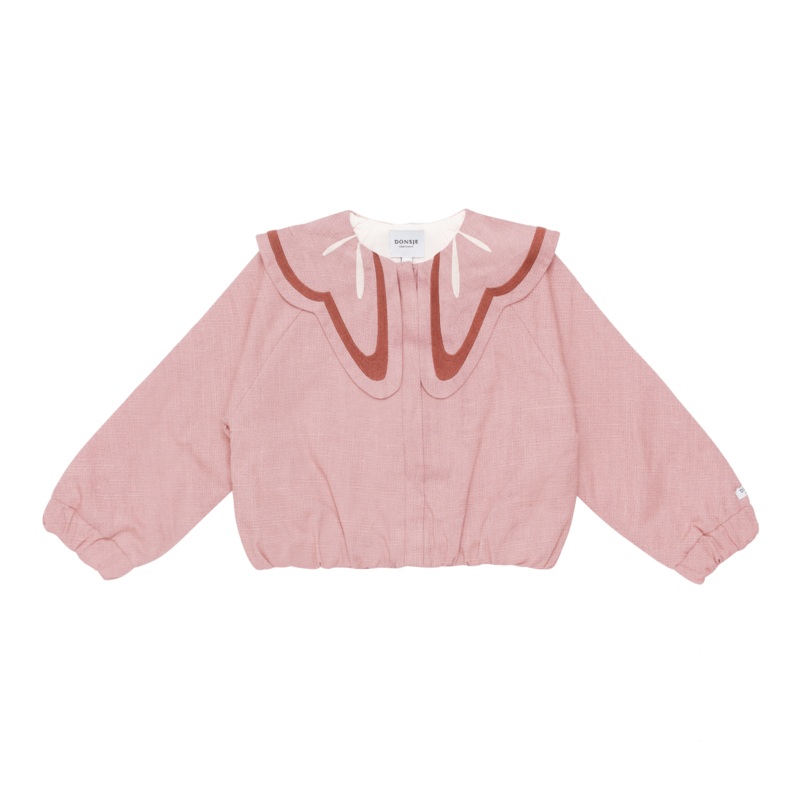 Filein Linen Jacket | Purple Violet