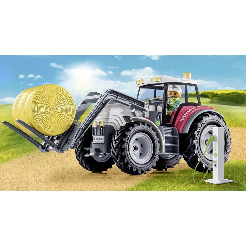 PLAYMOBIL 71305 Large Tractor with Accessories