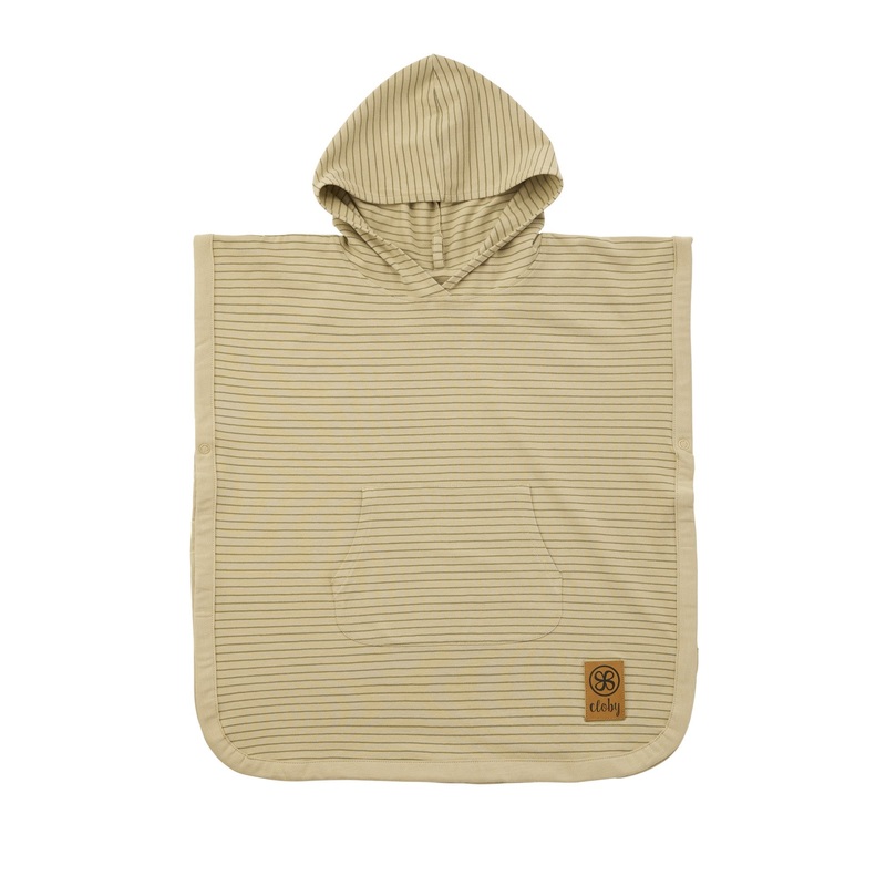 UV- Poncho Sandy Beach/Olive Green 1-3 Jahre