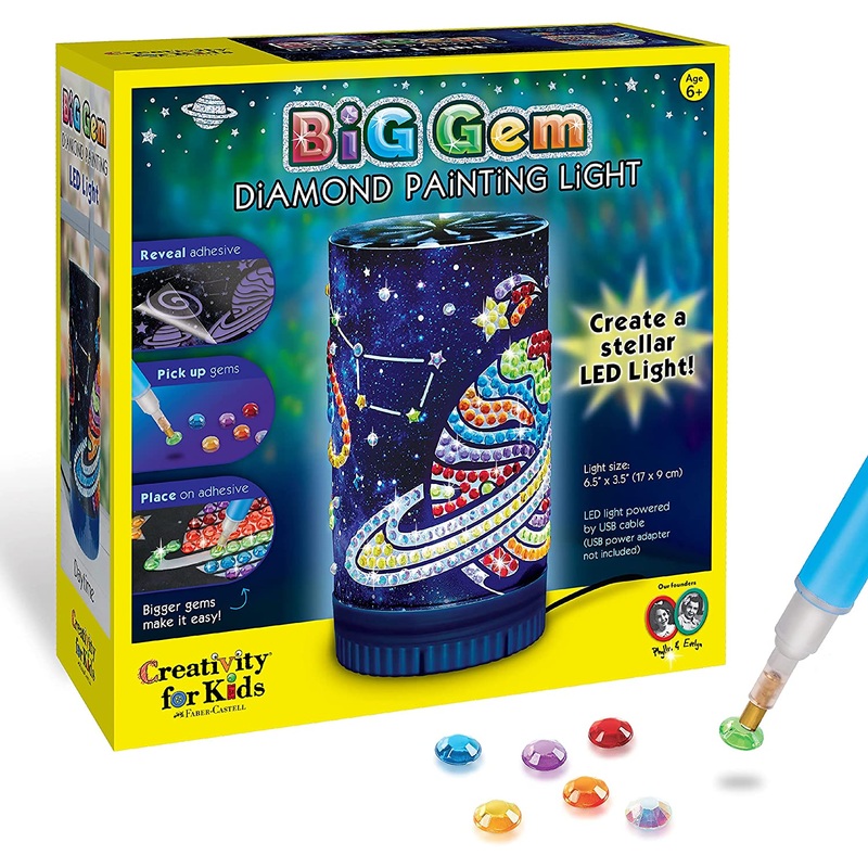 Creativity for Kids 6321 Big Gem Diamond Painting Light