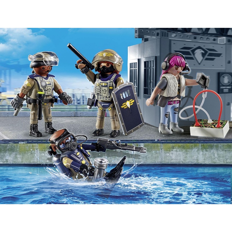 PLAYMOBIL 71146 Tactical Unit – Figure Set