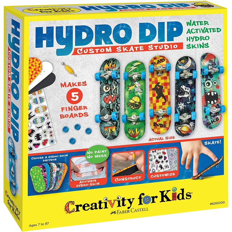Creativity for Kids 6265 Hydro Dip Custom Skate Studio