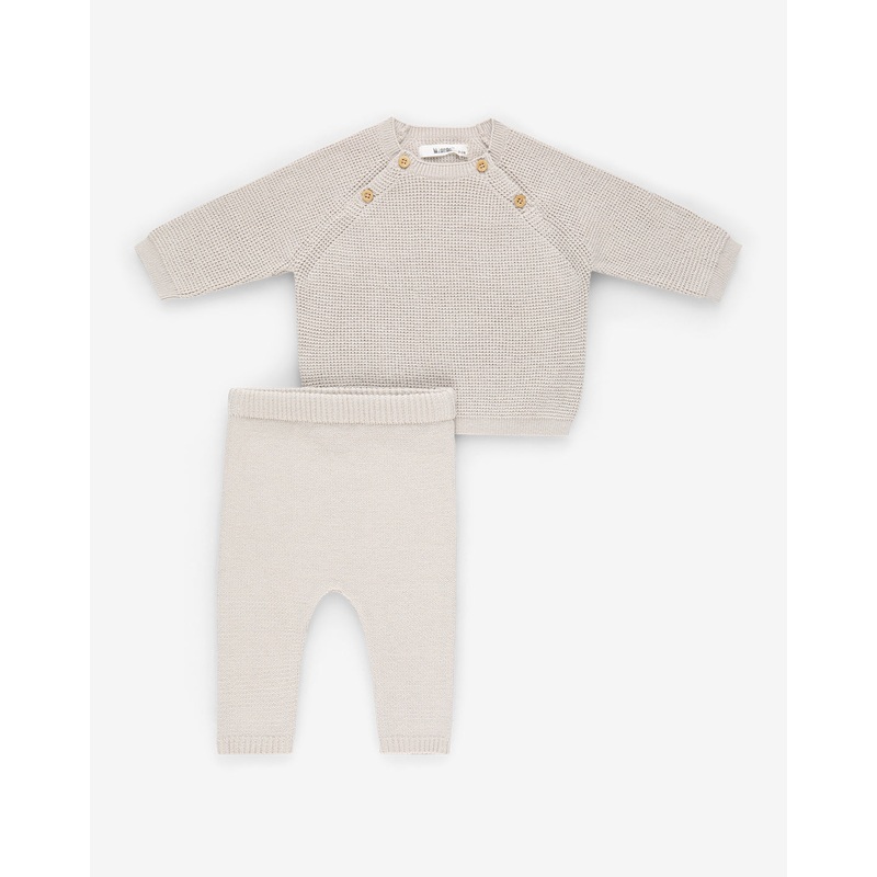 Knitted Top And Pants Set S1