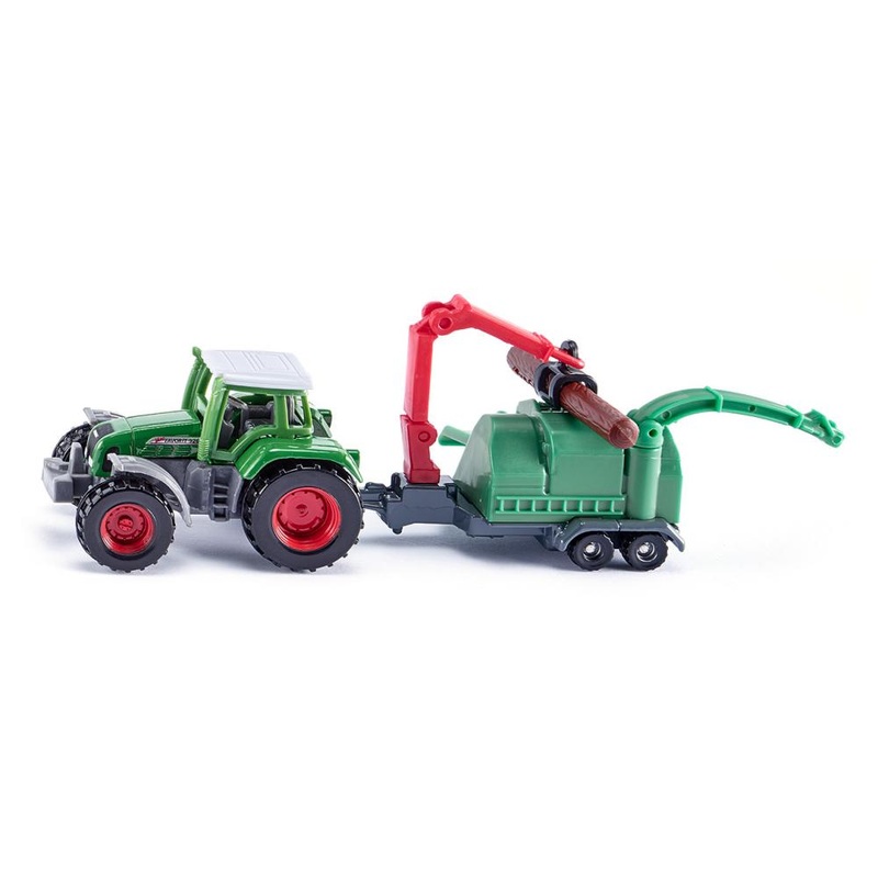 SIKU Tractor with Wood Chippers