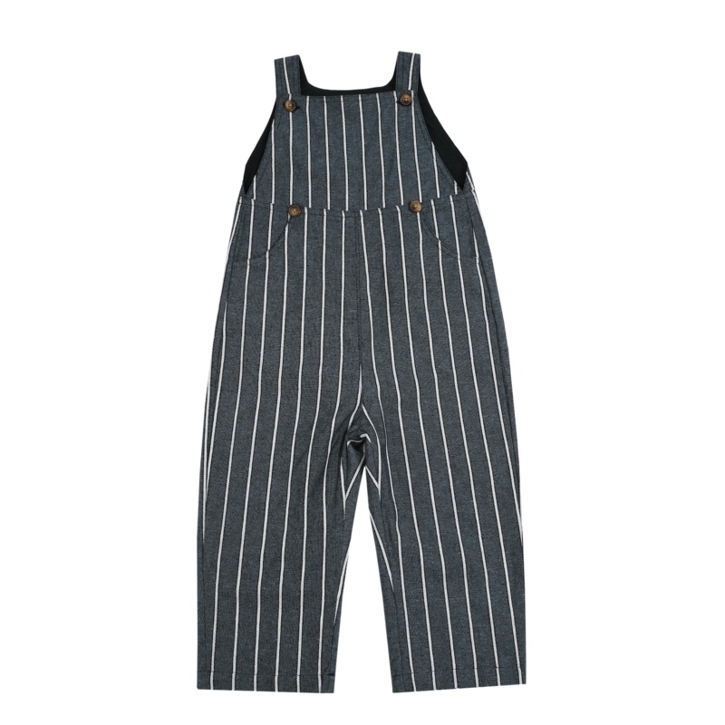 Tilsen Overalls | Night Blue Melange