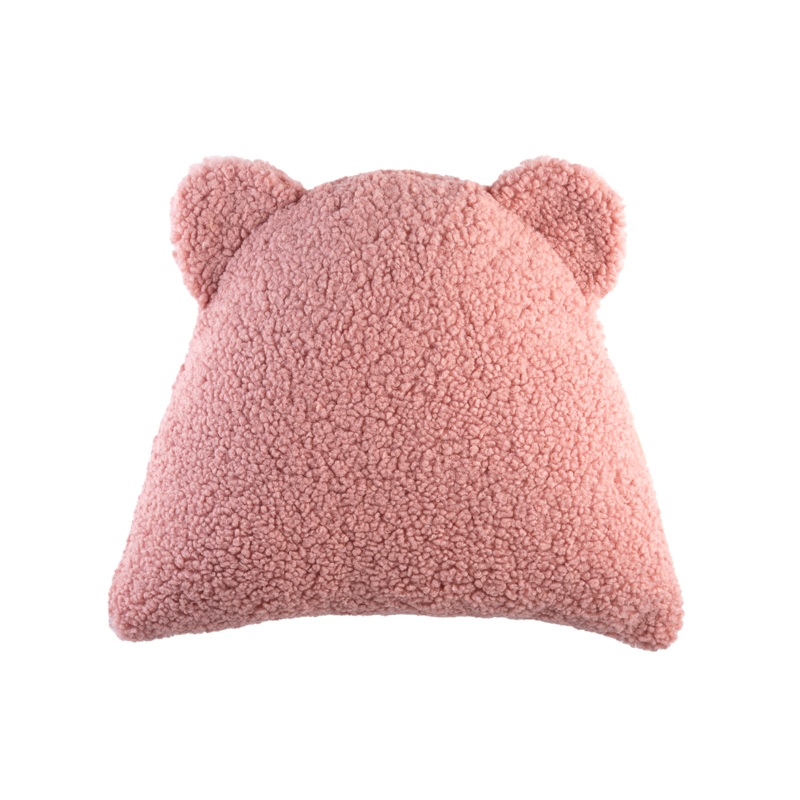 Bear Cushion/ Guava Pink
