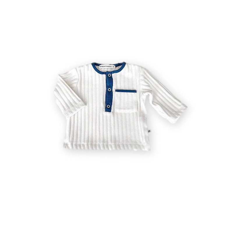 Toddler long sleeve T-shirt – White 01