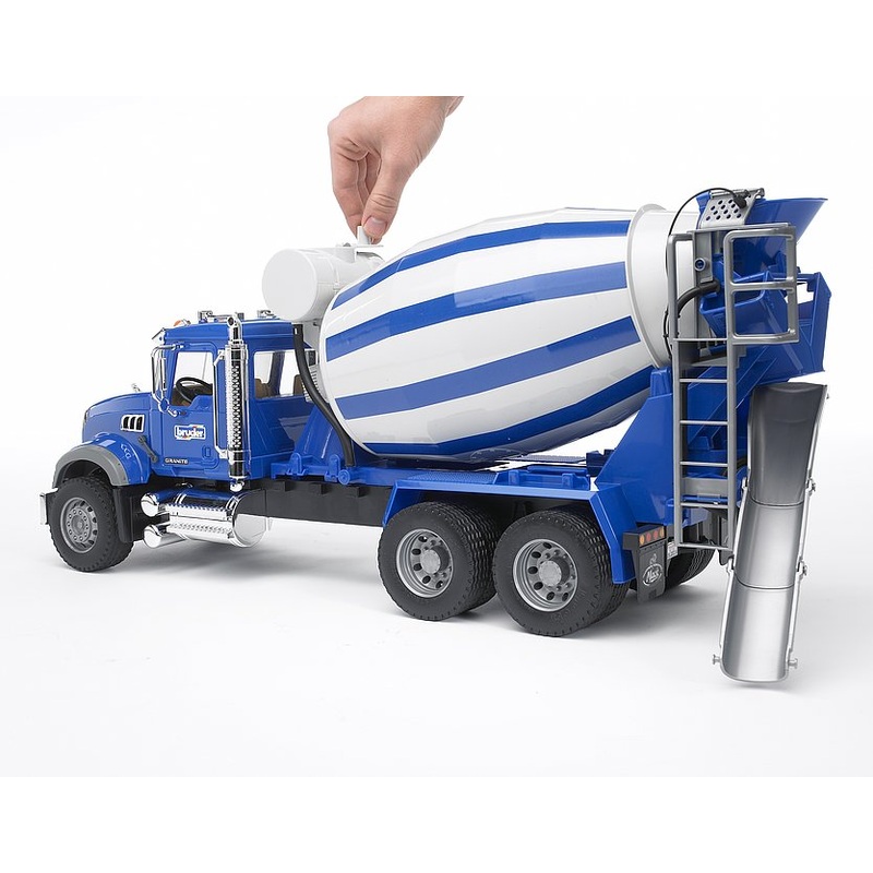 Bruder 02814 MACK Granite Cement mixer