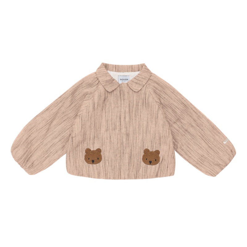 Corneel Jacket | Bear | Rust – White Striped