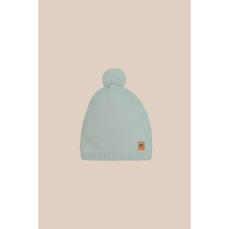 Hat with pompom – ARMY GREEN 041