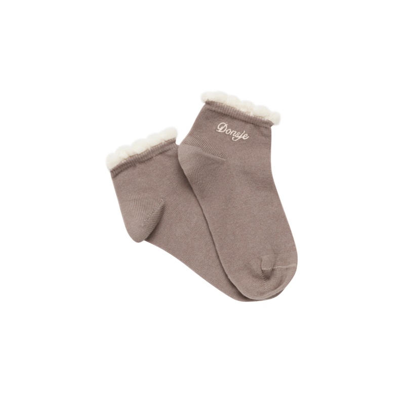 Njeri Socks | Grey Violet