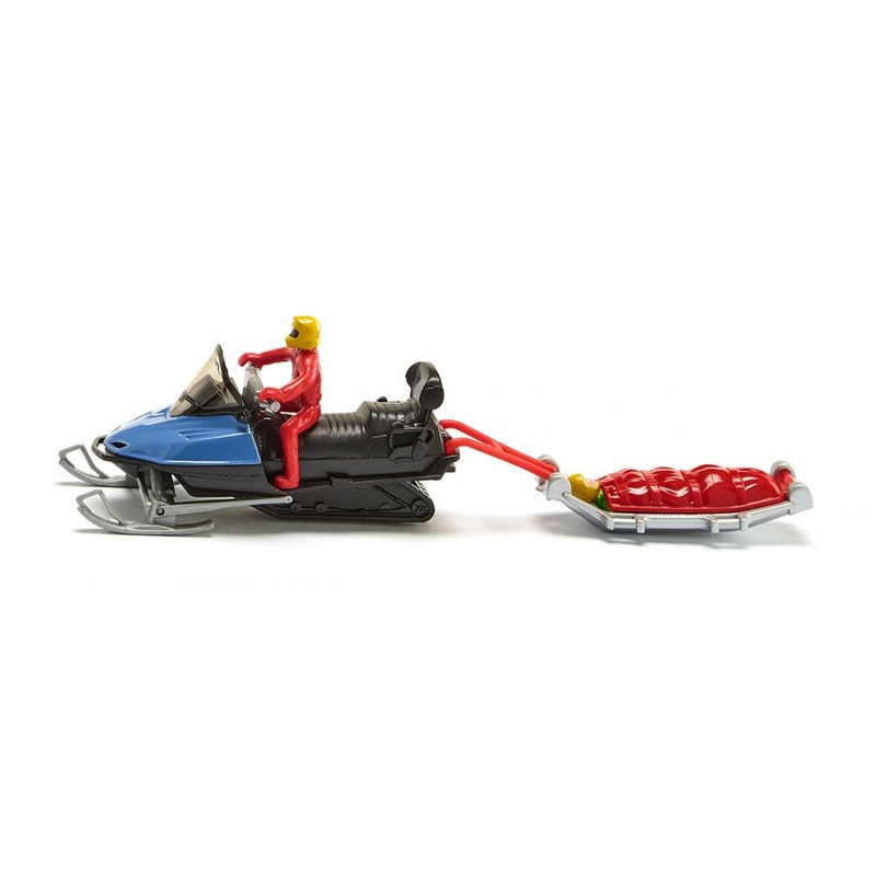 SIKU 1684 Snow Mobile with rescue sledge