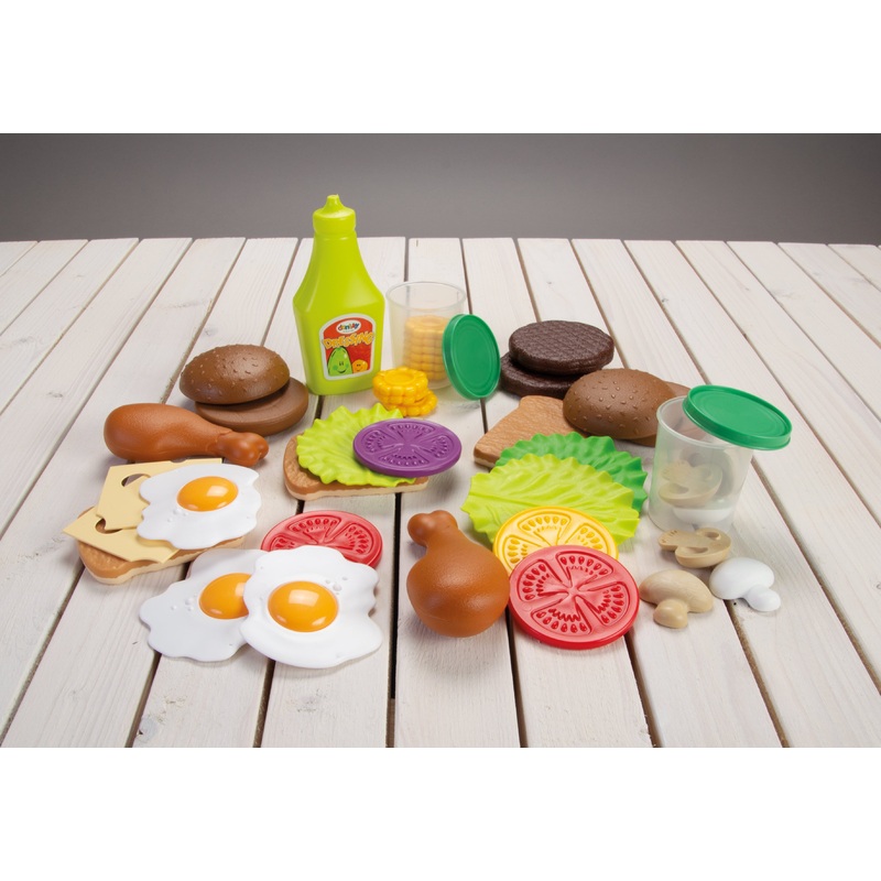 Dantoy Green Garden Playfood 43 pcs