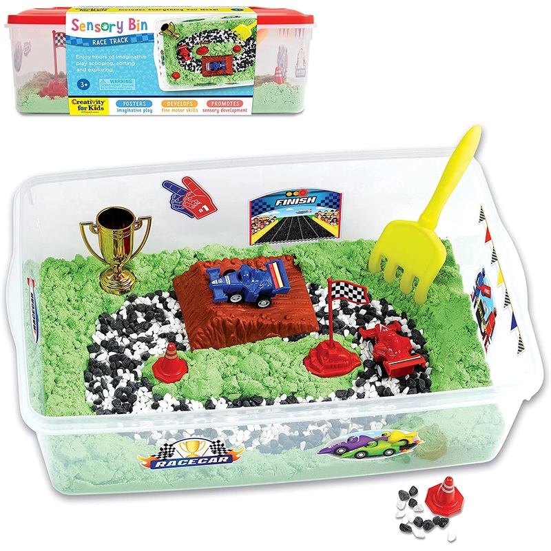 Creativity for Kids 6330 Sensory Bin Race Track