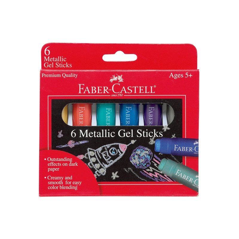 Creativity for Kids CK14542 6ct Metallic Gel Sticks