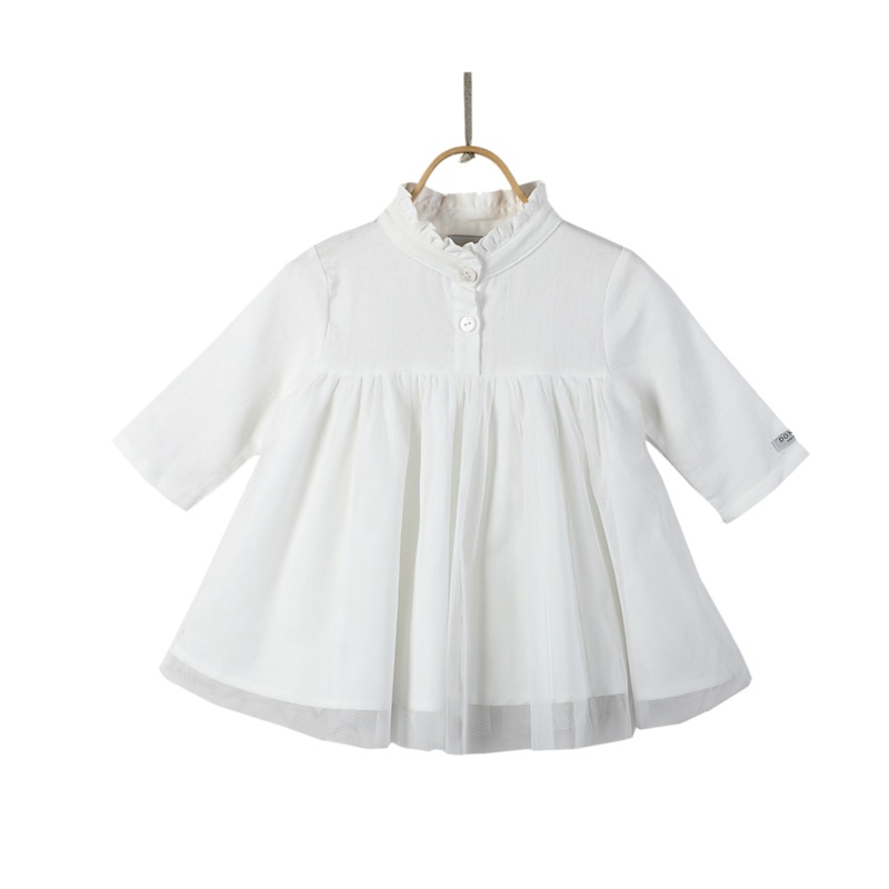 Fieke Dress | Swan White