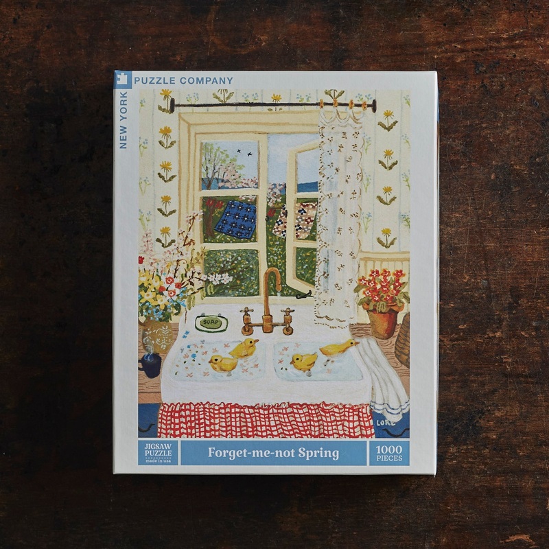 Forget-me-not Spring Puzzle