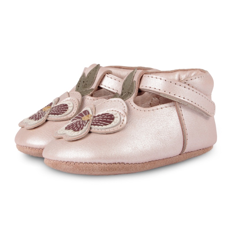 Babyschuhe Heidi/ Rose Metallic