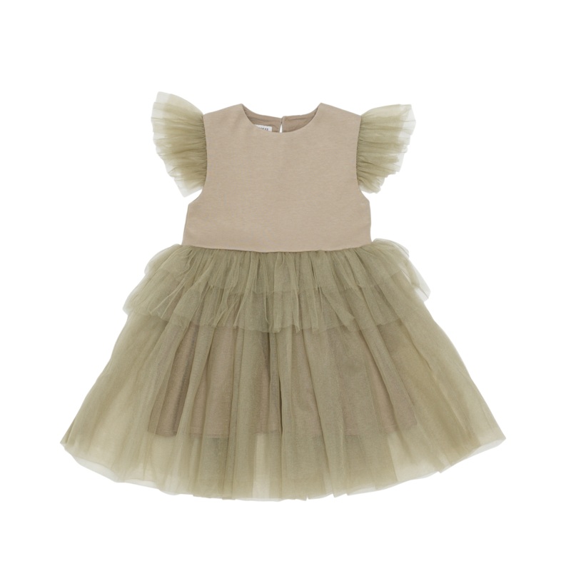 Nena Dress | Light Olive