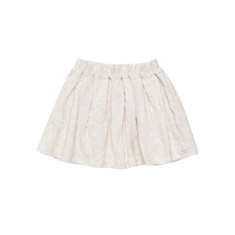 Raylen Skirt | Warm White Flowers