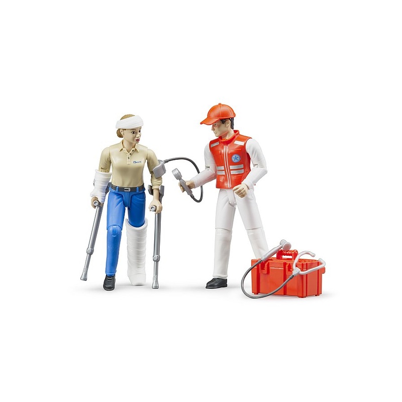 Bruder 62710 Figure-Set Ambulance