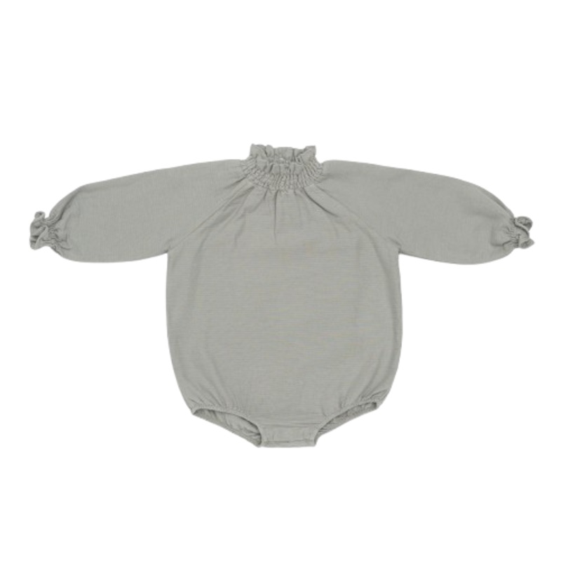 Bie Romper | Pigeon Blue