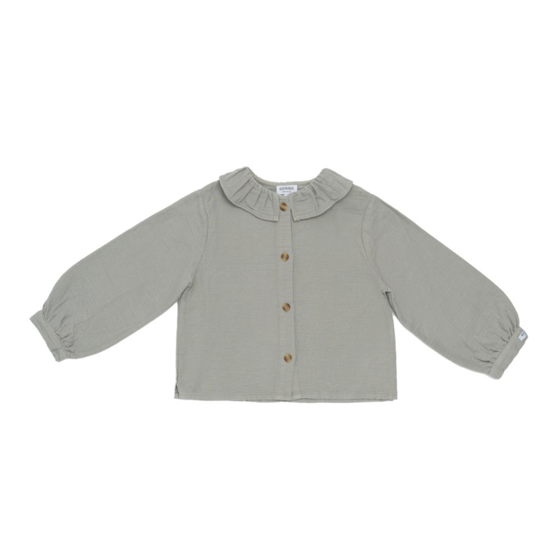 Evy Blouse | Pigeon Blue